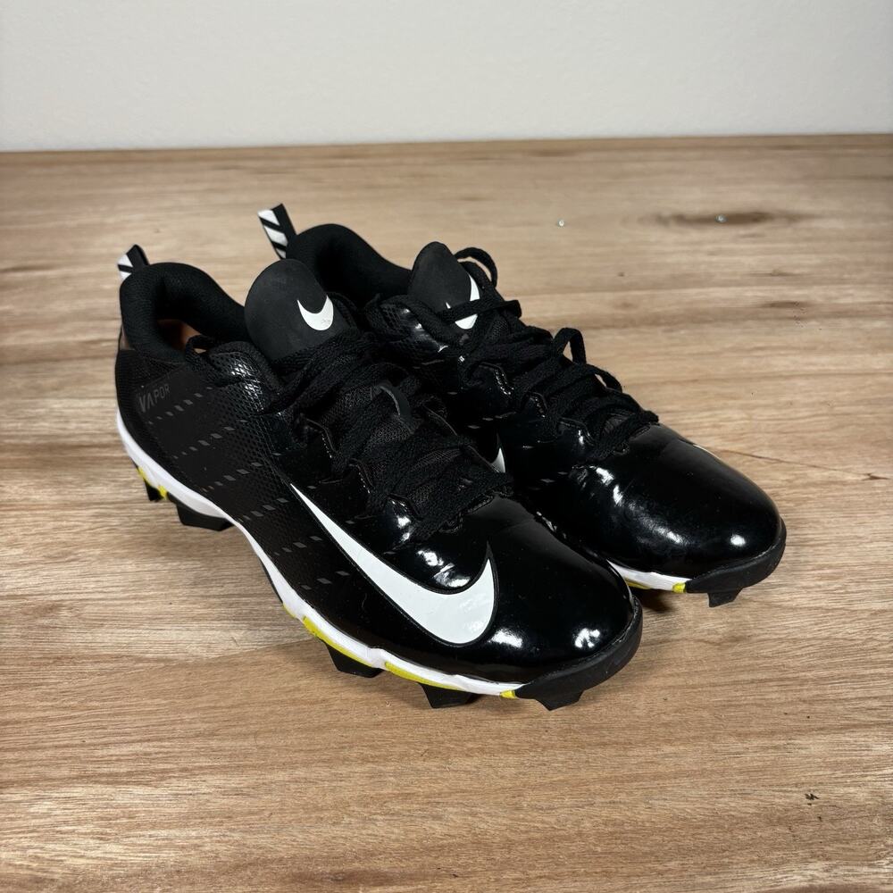 Nike Men's Vapor Untouchable Shark 3 Football Cleat 917168-010 Black/White Sz8.5